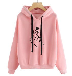 2024 Top tendance sweat à capuche et sweat-shirt pour femme 100% coton pull décontracté de haute qualité avec logo personnalisé pour l'hiver - Product Image 4