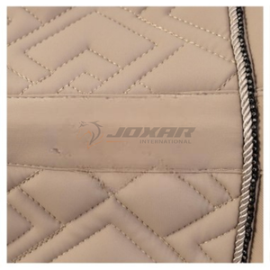 Selle de cheval anglaise en coton doux de qualité supérieure, matelassée, doublure respirante, solide, durable, de haute qualité - Product Image 3