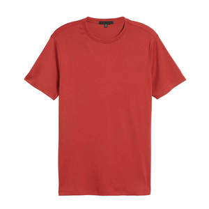 เสื้อยืดผู้ชายผ้าฝ้ายทรงหลวมสบายๆ แขนสั้น ใส่สบาย ระบายอากาศดี รับผลิตแบบ OEM ODM พร้อมสกรีนโลโก้ ขายส่งจำนวนมาก - Product Image 1