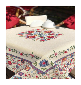 100% couvertures de Table en tissu pur coton technique tissée de haute qualité personnalisée pour les hôtels maisons nouvel an offert à bas prix - Product Image 5