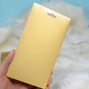 Boîte universelle d'emballage de vente au détail de carton pour le protecteur d'écran de verre trempé de téléphone portable - Product Image 2