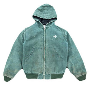 เสื้อฮู้ดผ้าซักกรดแบบสวมหัวผ้าฝ้าย100% สำหรับผู้ชายเสื้อมีฮู้ดโอเวอร์ไซส์น้ำหนักเบา - Product Image 6