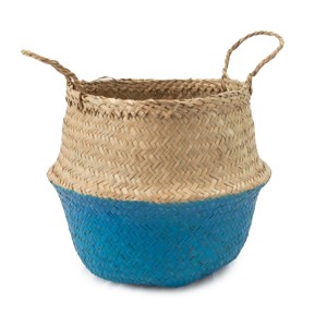Seagrass <b>belly</b> <b>baskets</b> for room living space storage direct pricing sea grass folding <b>basket</b> - Product Image 5