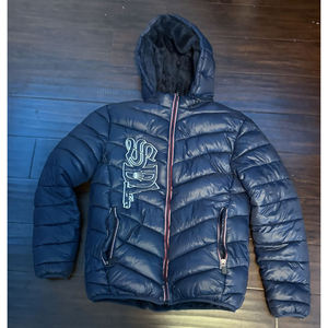 Chaqueta SDL con diamantes, estilo hip hop, personalizada, de invierno, transpirable, negra, fabricantes, chaqueta para hombre - Product Image 3