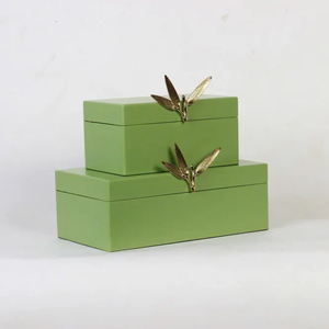 Custom lacquer <b>jewelry</b> <b>box</b> handmade wholesale lacquered <b>wooden</b> <b>jewelry</b> <b>box</b> from Vietnam - Product Image 4