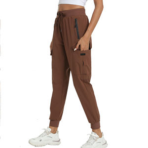 Pantalon de jogging cargo décontracté en toile pour homme, taille régulière, léger, avec cordon de serrage à la taille, pour l'automne - Product Image 6