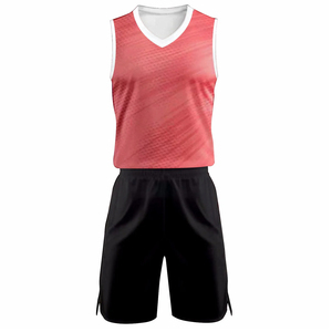 Conjunto de uniforme de baloncesto Reversible de alta calidad, camisetas cómodas sin mangas, pantalones cortos transpirables, el mejor diseño de baloncesto impreso - Product Image 3