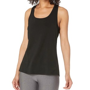 Summer Casual Loose Gym Tank Tops Quick Dry Fitness Singlet Custom Sports Vest for Women Training Workouts - Product Image 2