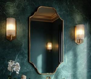 Espejo de Latón de Estilo Barroco Veneciano de Lujo, Espejo de Pared y Tocador Ornamentado con Borde Festoneado, Tamaños Personalizados - Product Image 3