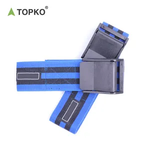 Topko Training Belt Fitness Equipment BFR Booty Bands for Women & Men Glutes & Hip Building Blood Flow Occlusion Training Bands