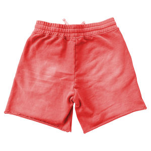 Top qualité été unisexe blanc coton polaire court lourd français éponge soleil fané Baggy acide lavage court pour hommes - Product Image 2