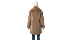 เสื้อโค้ทขนเทียมระบายอากาศได้ดีเสื้อโค้ทหนัง PU นุ่มบุผ้ากำมะหยี่สำหรับผู้หญิงเสื้อหนาวแจ็กเก็ตมีสไตล์แฟชั่นขายส่ง - Product Image 4