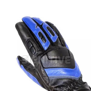 Gants de course professionnels de qualité supérieure protégés contre les UV en cuir de qualité supérieure pour le sport moto cyclisme marque privée en gros - Product Image 5