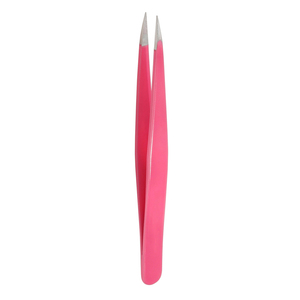 Pinzas para Volumen de Pestañas de Grado Quirúrgico, Punta Puntiaguda, Color Rosa, Recubiertas de Acero Inoxidable, para Uso en Casa y en Salones - Product Image 6