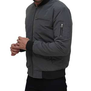Chaqueta Bomber Reversible MA-1 para Hombre, Invierno, Talla Grande, Impermeable, Transpirable, Poliéster, Estilo Urbano, Color Liso - Product Image 5
