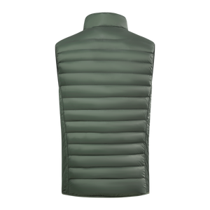Gilet matelassé en duvet, veste sans manches isolée pour l'hiver, logo personnalisé - Product Image 6