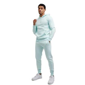 Costume de jogging de sport 2 pièces personnalisé vente en gros 100% costume de survêtement en coton pour hommes marque privée ensemble de survêtements fournisseur en gros - Product Image 1