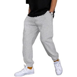 กางเกงวอร์มผู้ชายทรงหลวม บุขนกำมะหยี่ กางเกงกีฬา สไตล์ลำลอง ทรงยาวคลุมเท้า สำหรับฤดูใบไม้ร่วงและฤดูหนาว - Product Image 2
