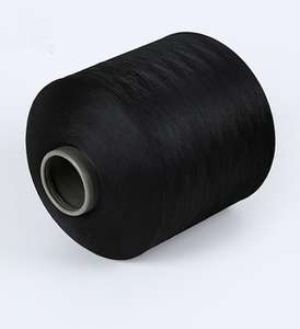 Fil métallique de polyester de broderie de haute ténacité de fil teint par 150 Tex avec le type de milliseconde de Lurex - Product Image 1