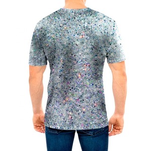 Camiseta Lisa para hombre, camiseta de poliéster, camisetas de secado rápido, logotipo personalizado con impresión por sublimación, camisetas deportivas Unisex para gimnasio para hombre - Product Image 2