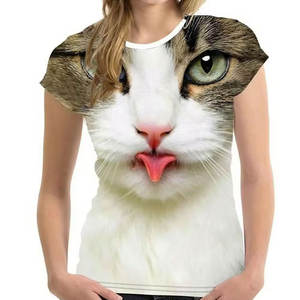 Camisetas Holgadas de Diseño Moderno y Transpirables, Camisetas Extra Grandes para Mujer, Camisetas de Algodón 100% para Chicas - Product Image 4