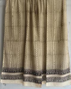 Jaipur bloque de mano impreso 100% bufanda de algodón Jaipur tradicional hecho a mano bufanda transpirable Boho Chic hecho a mano suave bufanda de algodón - Product Image 2