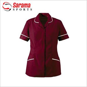 Fournisseurs de gommage médical hôpital col en v conception du personnel médical uniforme d'infirmière Premium blouses d'infirmière - Product Image 1