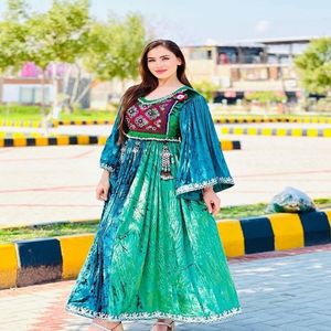 Afghan Women KUCHI <b>Maxi</b> <b>Dress</b> Good Style Personalized OEM Service Professional Manufactured Afghan Vintage <b>Dresses</b> - Product Image 6