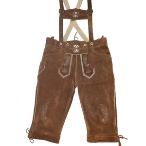 Pantalones largos de Oktoberfest para hombre, pantalón tradicional alemán, Herren, Trachten, Bávaro, Kniebundhosen - Product Image 3