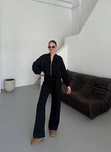 Conjunto Deportivo Informal de Invierno Personalizado para Hombre TD, Transpirable, 100% Algodón, Ecológico, de Peso Medio, con Color de Contraste Distintivo - Product Image 3