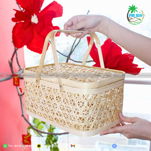 Venta caliente exportación de cestas de bambú artesanales de Vietnam: la mezcla perfecta de tradición y elegancia - Product Image 4