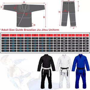 Uniforme de Jiu-Jitsu Brasileño para Hombre, Color Sólido, Ropa de Combate para Artes Marciales, Servicio OEM, Uniforme de Jiu-Jitsu para Práctica, 2025 - Product Image 6