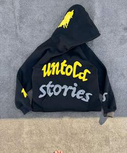 Sweat-shirts décontractés pour hommes en coton 100% couleur unie coupe régulière écologique respirant vêtements de mode - Product Image 1