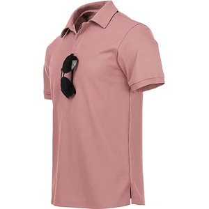 Polos personnalisés pour hommes avec logo personnalisé T-shirts de polo de golf vierges de sublimation en polyester 100% pour vêtements de sport - Product Image 2