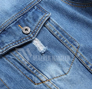 Top Quality Breathable And Quick Dry <b>Men</b> <b>Denim</b> <b>Jacket</b> <b>Men</b> Clothing Manufacturer <b>Men's</b> <b>Jackets</b> from Pakistan - Product Image 2