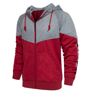 Survêtement personnalisé 2 pièces de haute qualité pour hommes avec fermeture éclair à capuche Sports d'hiver Entraînement Jogging Ensemble Tissu polaire avec logo imprimé - Product Image 4