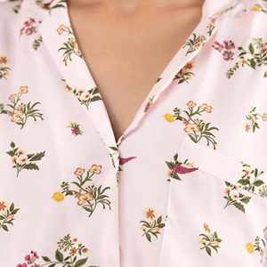 High Quality Custom Women Cotton Pajama Set Two Piece Sleepwear <b>Night</b> Suit Loungewear for Ladies - Product Image 6