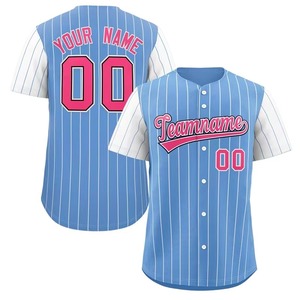 Camiseta de Béisbol Personalizada con Sublimación para Softbol, con Botones y Diferentes Nombres - Product Image 4