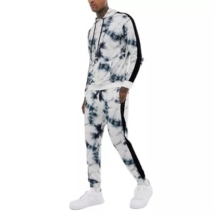Chándal clásico para hombre Tie Dye con capucha/pantalones de chándal/Conjuntos de Jogger/pantalones Cargo/chándales/Unisex/chándal/conjunto de 2 piezas - Product Image 1