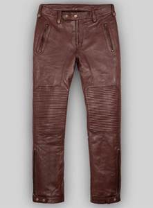 Pantalones de cuero informales ligeros de alta calidad 100%, tela de secado rápido de calidad superior a prueba de viento y transpirable - Product Image 5