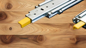 Deslizadores de cajón de rodamiento de bolas de deslizamiento suave de bloqueo Tsl76 de fabricante profesional de alta calidad para uso práctico - Product Image 4