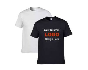 T-shirt ample uni avec option d'impression de logo personnalisé pour streetwear décontracté et promotionnel - Product Image 3