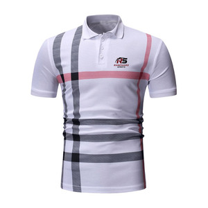 Polo pour homme à séchage rapide, haut d'entraînement léger, polo de sport pour homme, tissu performant, vêtements de sport - Product Image 1