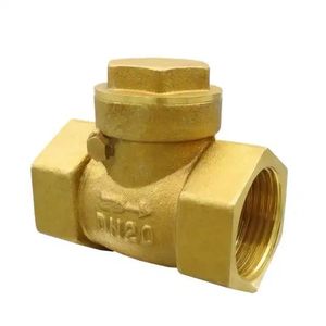 Valvola di ritegno idraulica orizzontale in ottone con filettatura BSP, struttura a sfera, per acqua a temperatura normale 0-16 bar, OEM, 2W 4 pollici, Acarps - Product Image 4