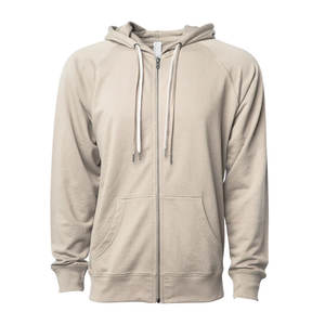 เสื้อฮู้ดดี้ทรงหลวมสไตล์ลำลอง ย้อมสีแบบดิสเทรส ปักลายหนาแน่น ผ้าฝ้าย 100% ซิปหน้า - Product Image 2