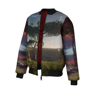 เสื้อแจ็กเก็ตแขนยาวแบบระเหิดสำหรับผู้ชาย - Product Image 3