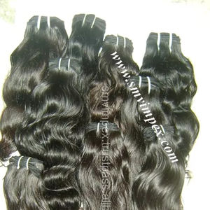 Dyable pas cher 100% extensions de cheveux humains bouclés indiens/100% cheveux de temple remy indiens vierges, temple 100% cheveux humains indiens waft - Product Image 1