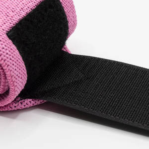 Poignet en néoprène unisexe de haute qualité OEM Logo personnalisé Sangles de levage en coton pour haltérophilie Gym Poignet robuste - Product Image 3