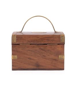 หีบสมบัติไม้ดีไซน์กล่องใส่เหรียญกระปุกออมสินทำจากไม้ไอเดียสร้างสรรค์สำหรับประหยัดของขวัญวันเกิดเด็กผู้ชายเด็กผู้หญิงผู้ใหญ่ - Product Image 3