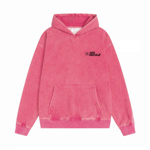 Sweat-shirts pour hommes en coton 100% lavés à l'acide, respirants, écologiques, légers, vêtements de mode d'hiver, best-seller pour une utilisation en extérieur - Product Image 1
